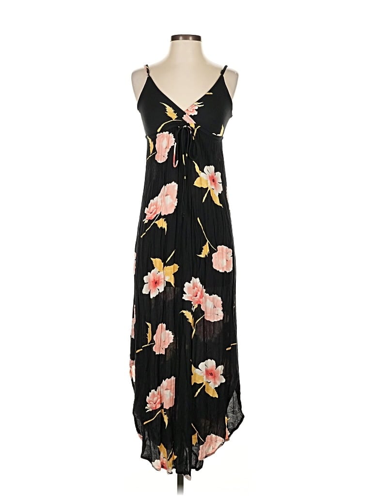 Pre-owned Billabong Casual Dress In Black