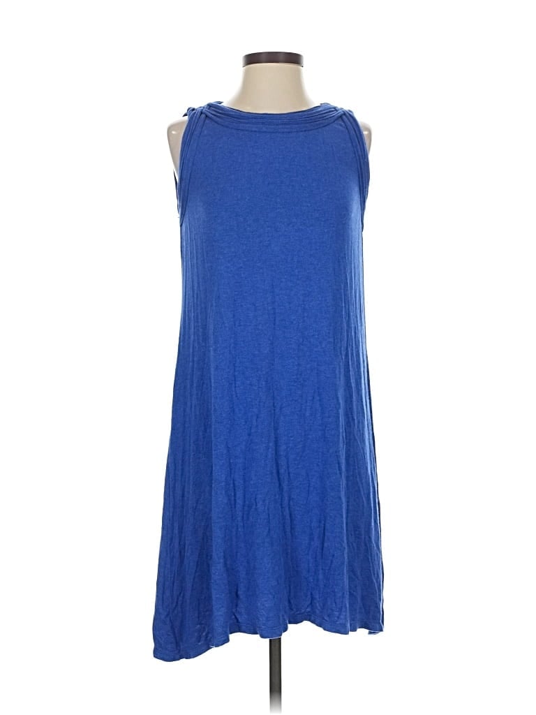 Pre-owned Max Studio Casual Dress In Blue