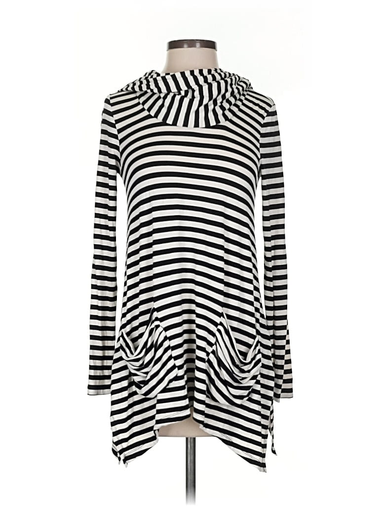 Pre-owned Blue Saks Fifth Avenue Turtleneck Sweater In Black