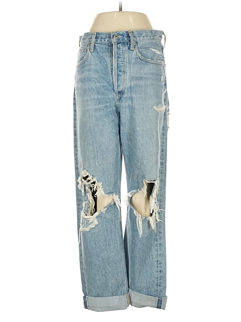 Pre-owned Agolde Jeans In Blue