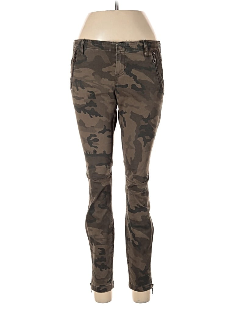 Pre-owned Zara Basic Casual Pants In Brown