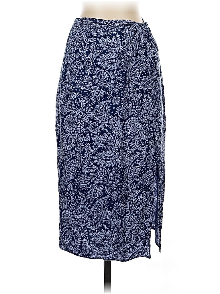Pre-owned Madewell Casual Skirt In Blue