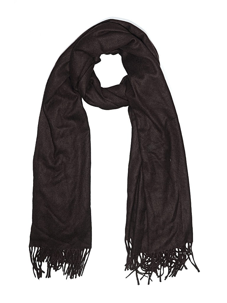 Pre-owned Unbranded Scarf In Brown