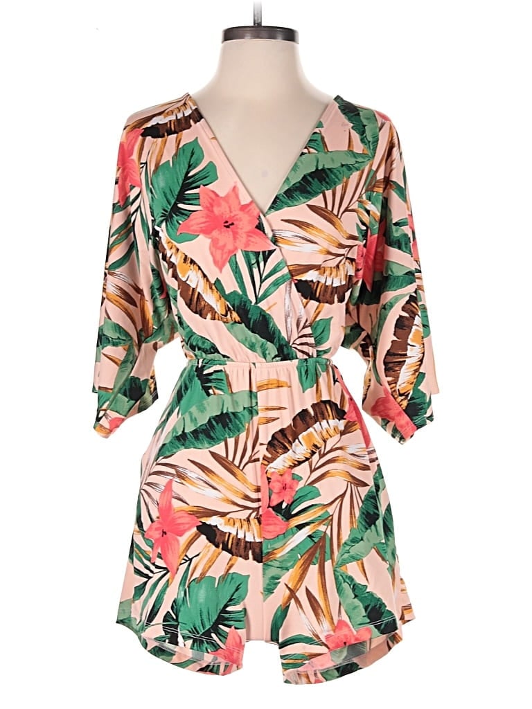 Pre-owned Venus Romper In Pink