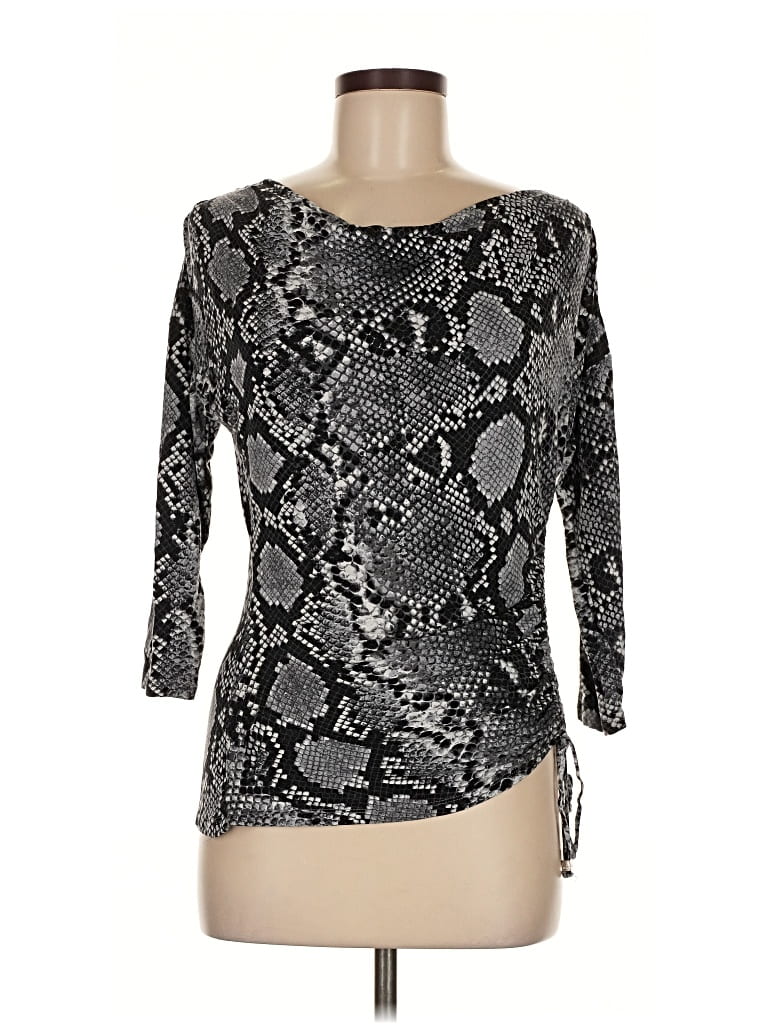 MICHAEL MICHAEL KORS Pre-owned 3/4 Sleeve T-shirt In Silver