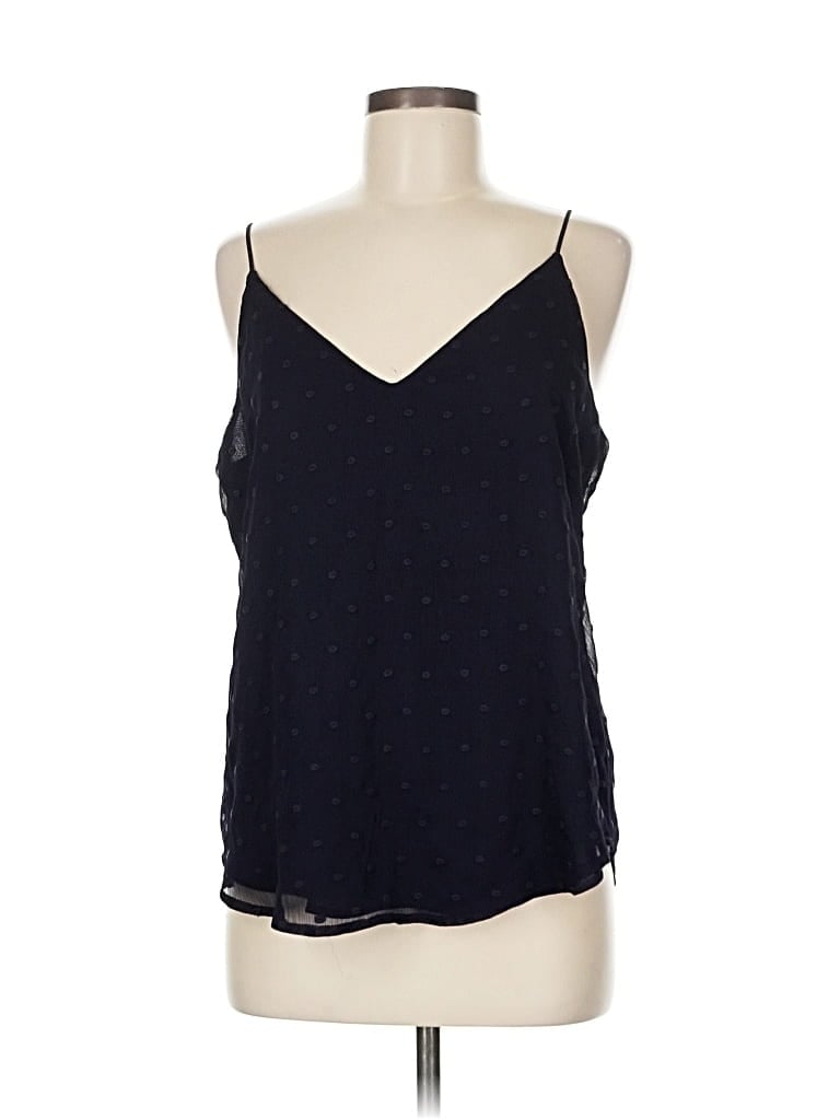 Pre-owned Express Sleeveless Blouse In Black
