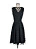 W by Worth Argyle Black Cocktail Dress Size 2 - photo 1