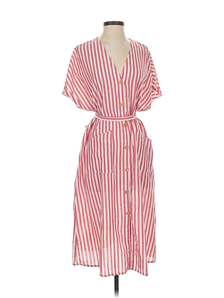 Pre-owned Shein Casual Dress In Red