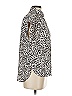 Ann Taylor LOFT 100% Polyester Animal Print Ivory Sleeveless Blouse Size S - photo 4