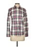 J.Crew 100% Cotton Plaid Multi Color Pink Long Sleeve Button-Down Shirt Size 00 - photo 1