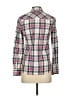 J.Crew 100% Cotton Plaid Multi Color Pink Long Sleeve Button-Down Shirt Size 00 - photo 2