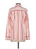 J.Crew 100% Cotton Stripes Red Long Sleeve Button-Down Shirt Size 2 - photo 2