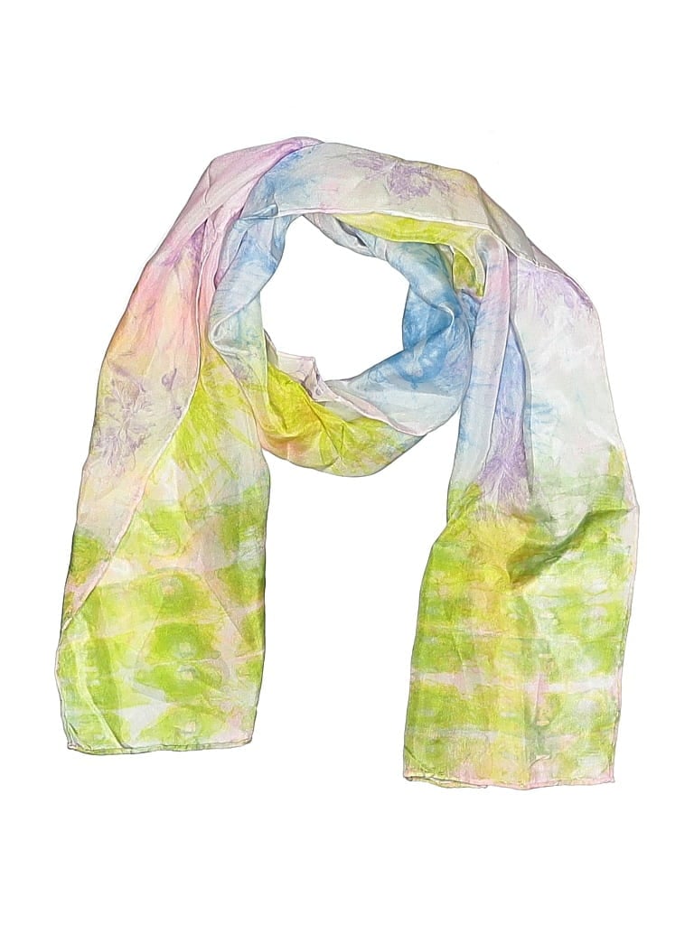 Pre-owned Unbranded Scarf In Green