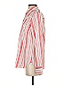 J.Crew 100% Cotton Stripes Red Long Sleeve Button-Down Shirt Size 2 - photo 5