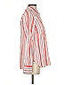 J.Crew 100% Cotton Stripes Red Long Sleeve Button-Down Shirt Size 2 - photo 4