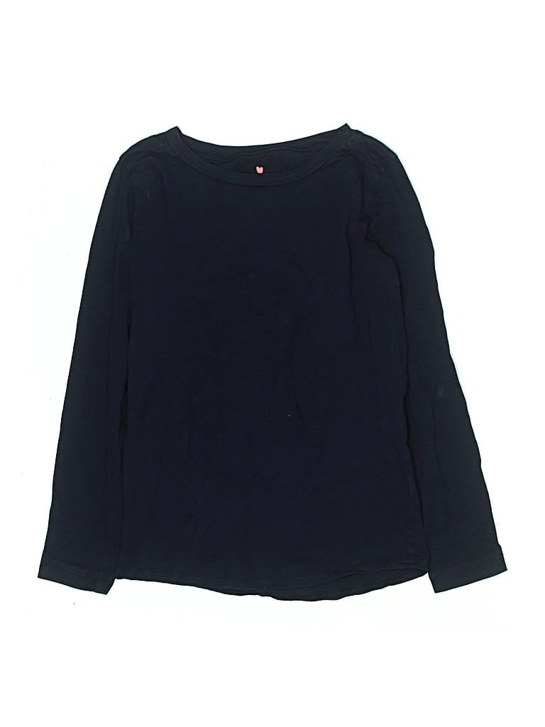 Pre-owned Crewcuts Kids' Long Sleeve T-shirt In White