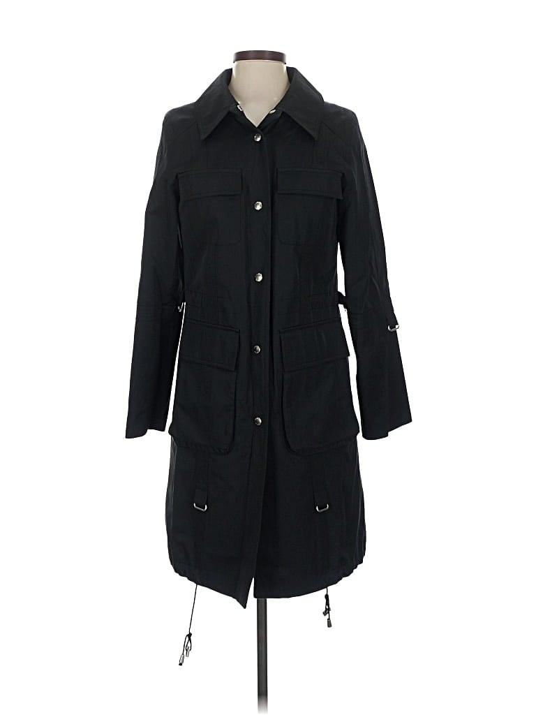 Pre-owned Michael Michael Kors Coat In Black