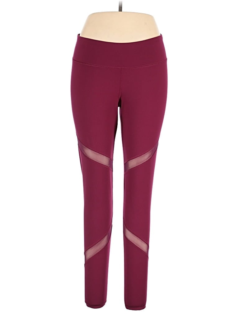 Pre-owned Active By Old Navy Active Pants In Burgundy