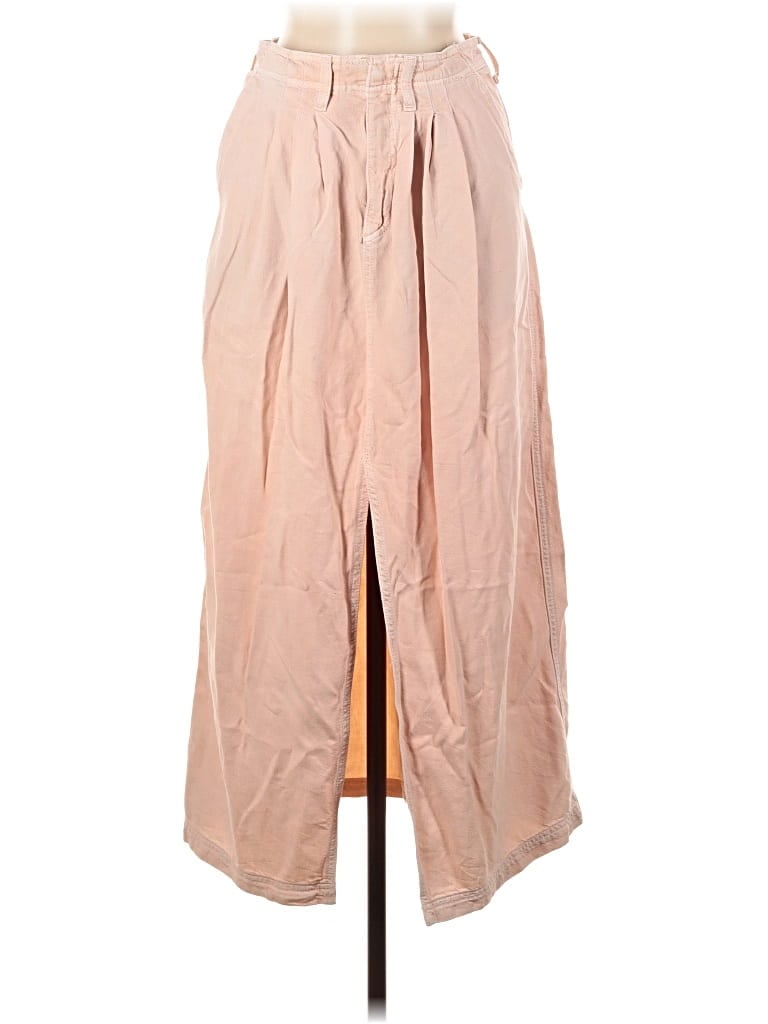 Pre-owned Pilcro Formal Skirt In Brown