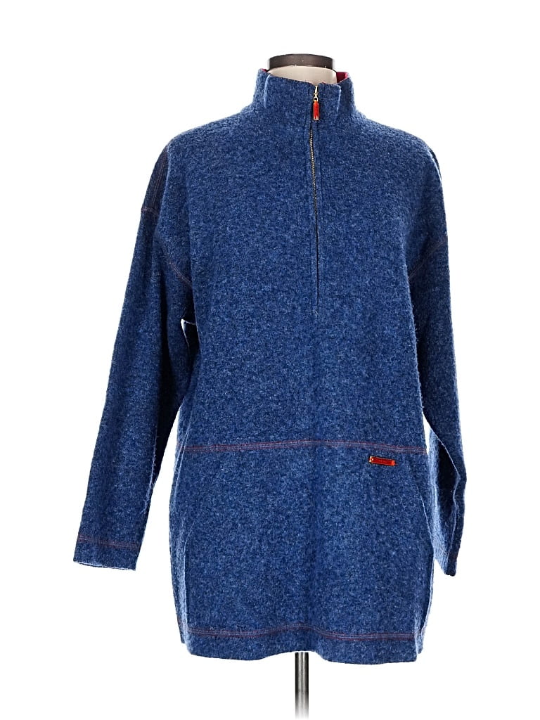 Click to view more detailed imagery on our partner's website Pre-owned Escada Wool Coat In Blue