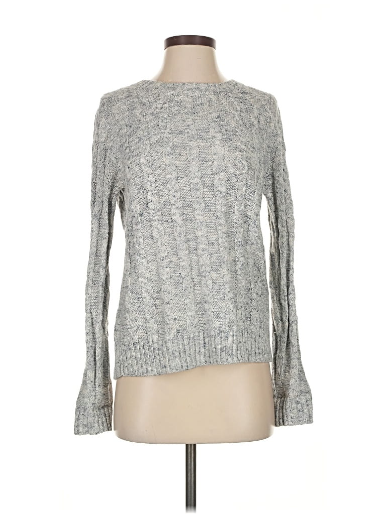 Pre-owned J.crew Factory Store Pullover Sweater In Gray