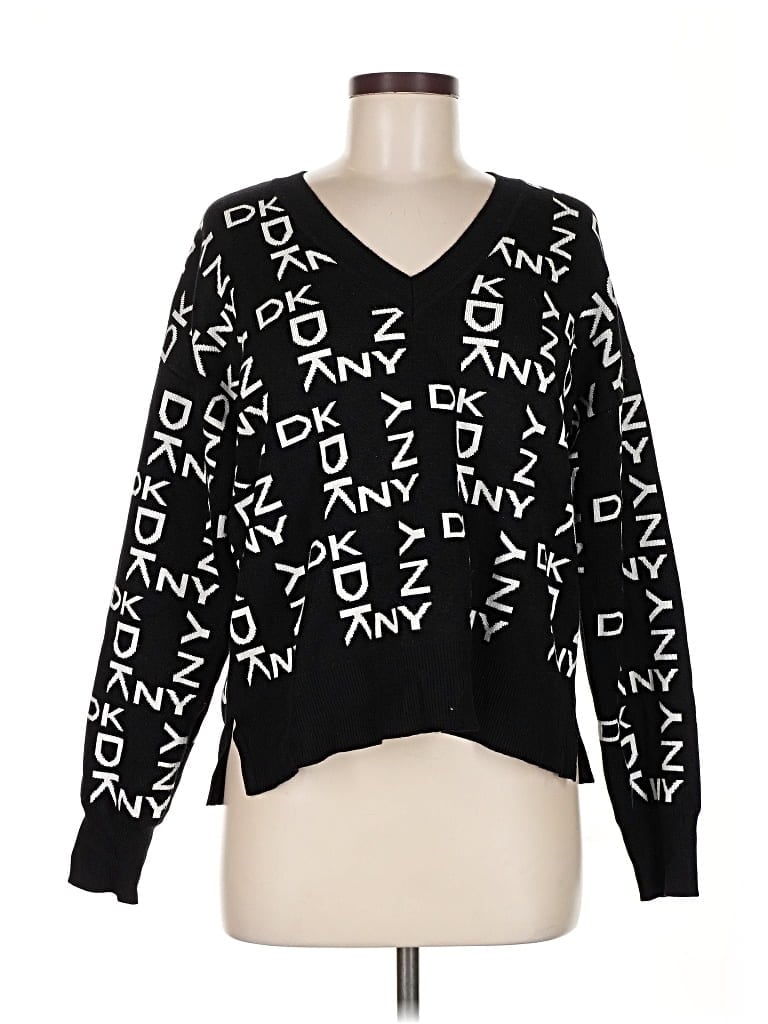 Click to view more detailed imagery on our partner's website Pre-owned Dkny Pullover Sweater In Black