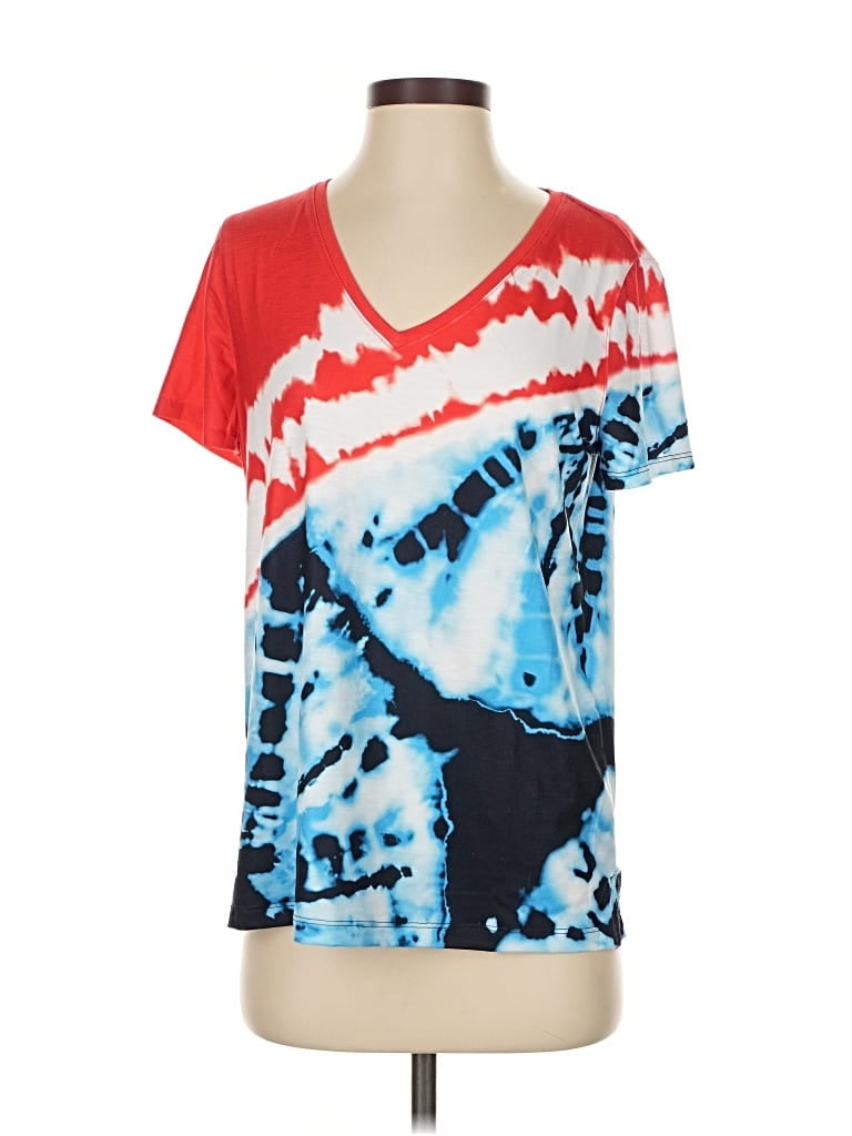 CHICO'S Pre-owned Short Sleeve T-shirt In Red