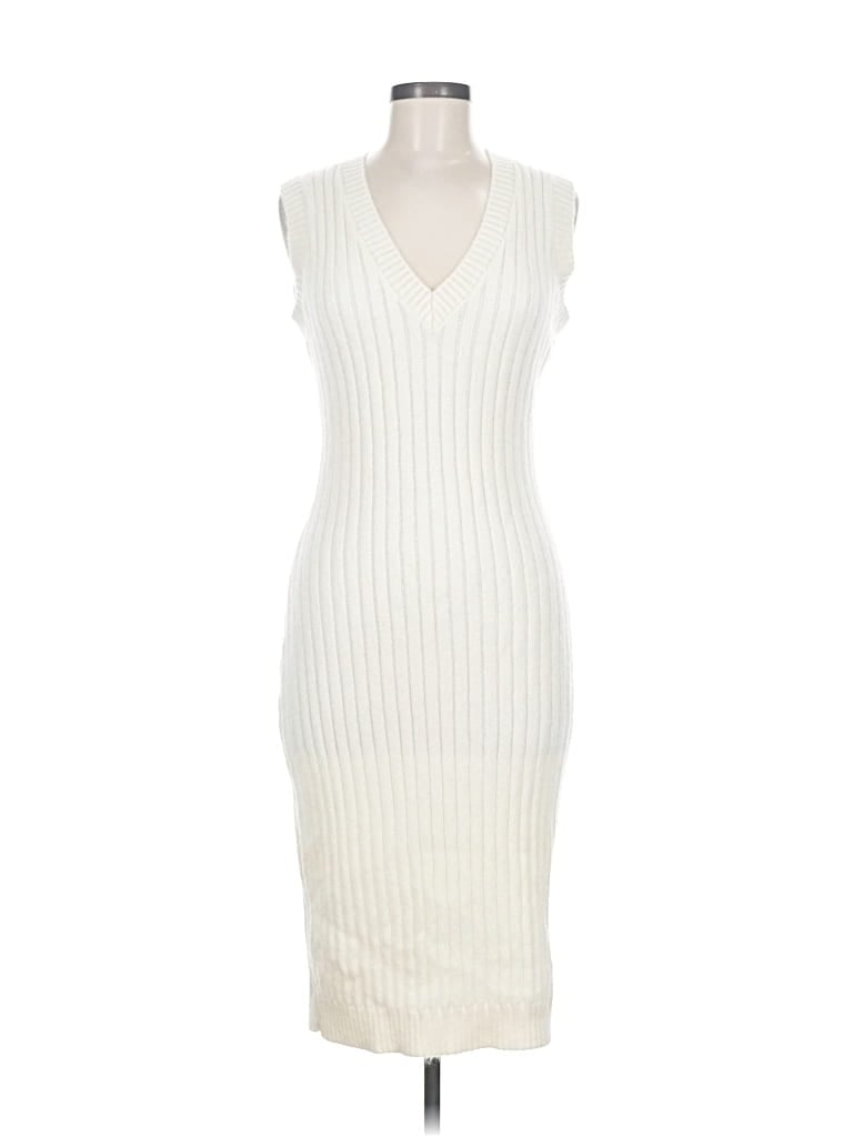 Pre-owned Koko + Mason Cocktail Dress In White