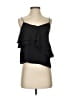 J.Crew 100% Polyester Black Sleeveless Blouse Size 00 - photo 1