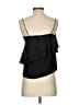 J.Crew 100% Polyester Black Sleeveless Blouse Size 00 - photo 2