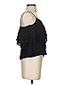 J.Crew 100% Polyester Black Sleeveless Blouse Size 00 - photo 4