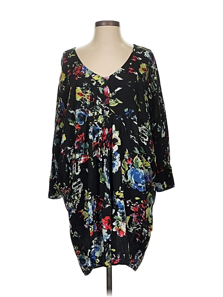 Pre-owned Philosophy Republic Clothing Casual Dress In Black