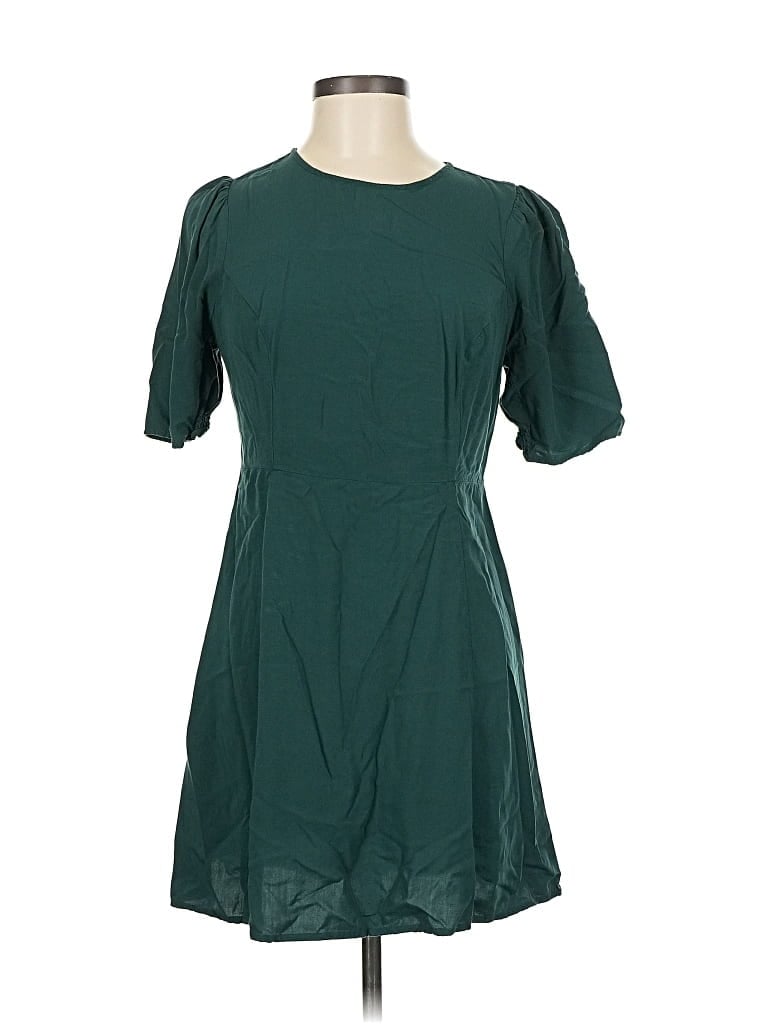 Pre-owned Old Navy Short Sleeve Blouse In Blue