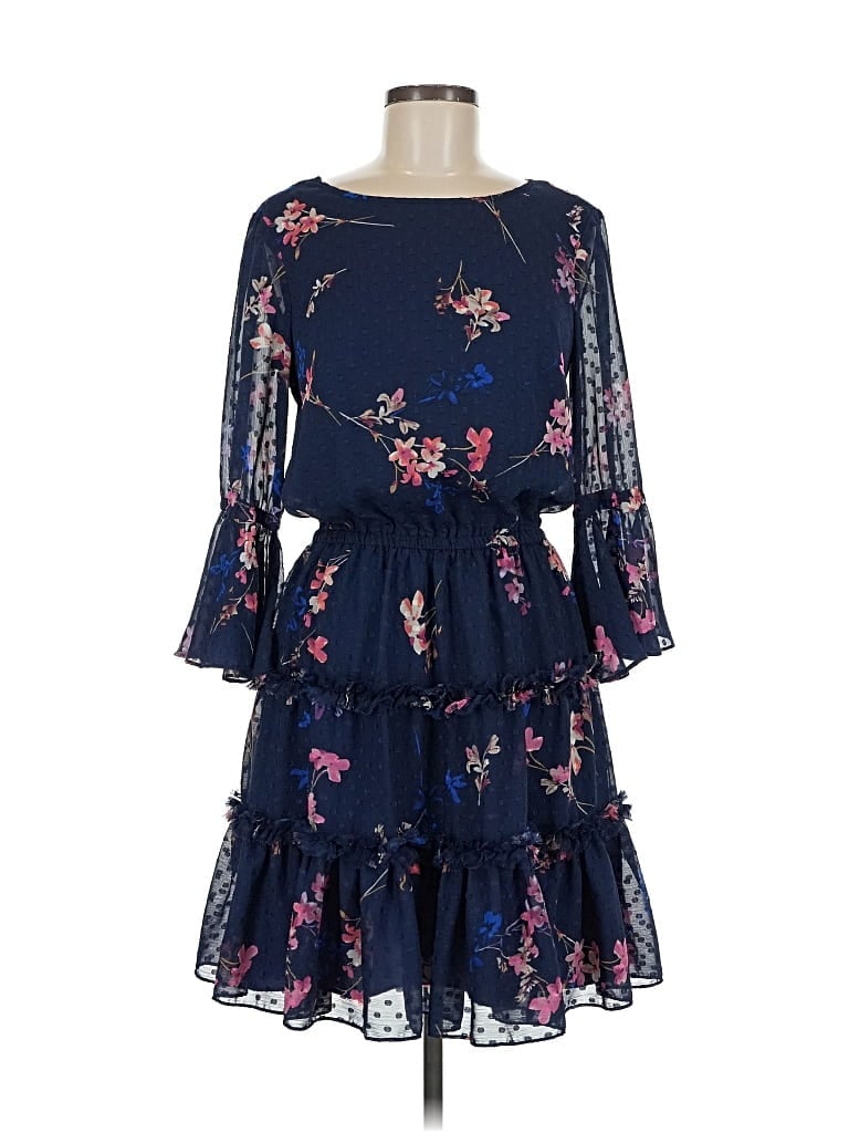 Click to view more detailed imagery on our partner's website Pre-owned Eliza J Cocktail Dress In Blue