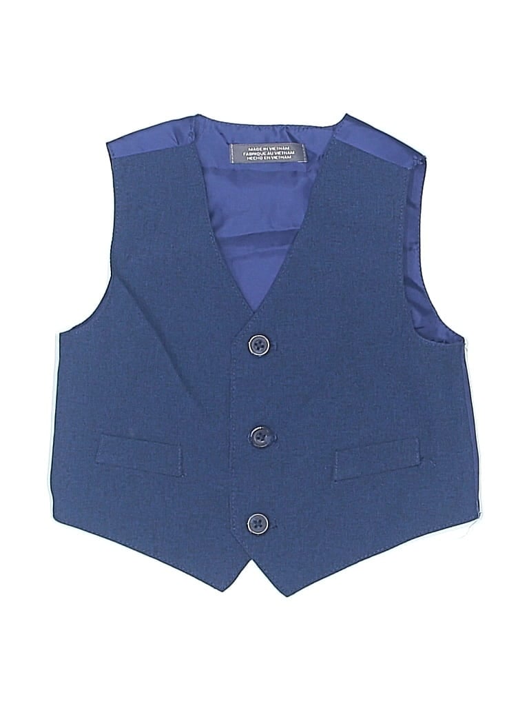 Pre-owned Van Heusen Babies' Vest In Blue