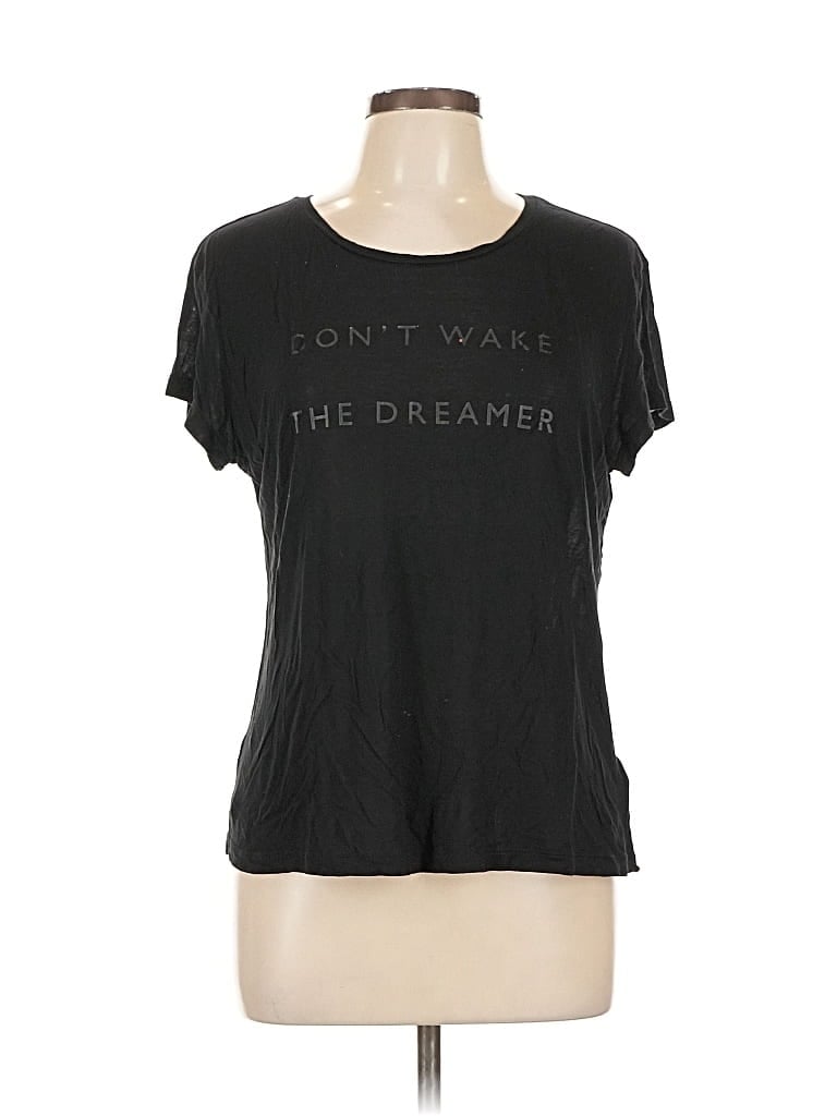 Pre-owned Express One Eleven Short Sleeve T-shirt In Black