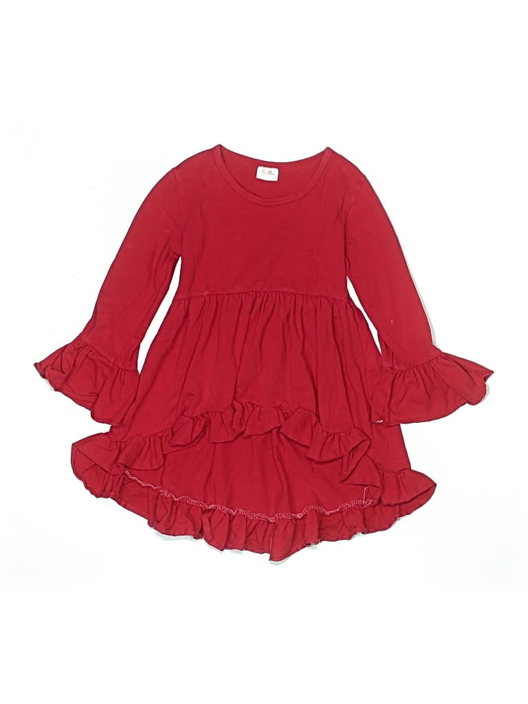 Pre-owned Unbranded Kids' Dress In Red