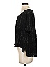 Umgee 100% Rayon Stripes Black Short Sleeve Top Size S - photo 5