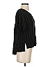 Umgee 100% Rayon Stripes Black Short Sleeve Top Size S - photo 4