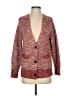 wonderly Tweed Red Cardigan Size S - photo 1