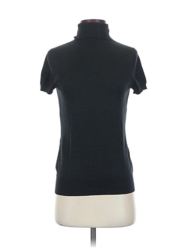 Pre-owned Banana Republic Turtleneck Sweater In Black
