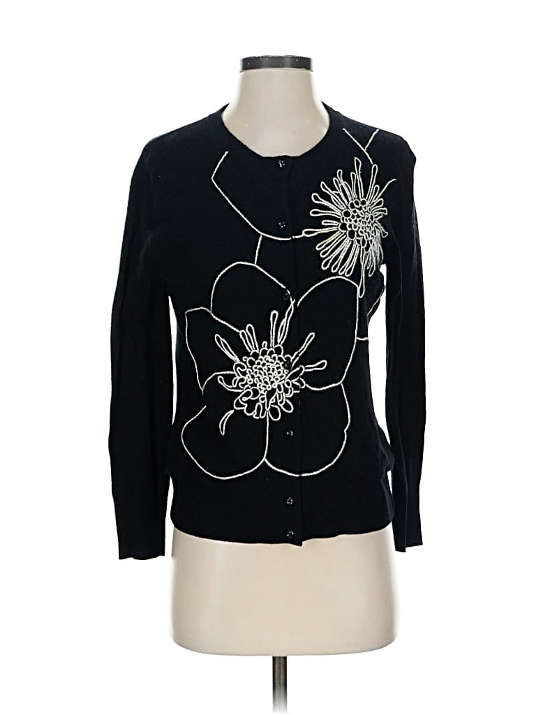 Pre-owned Tabitha Cardigan Sweater In Black