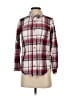 Vans Plaid Burgundy Long Sleeve Button-Down Shirt Size S - photo 1