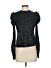CeCe Metallic Black Cardigan Size XS - photo 1