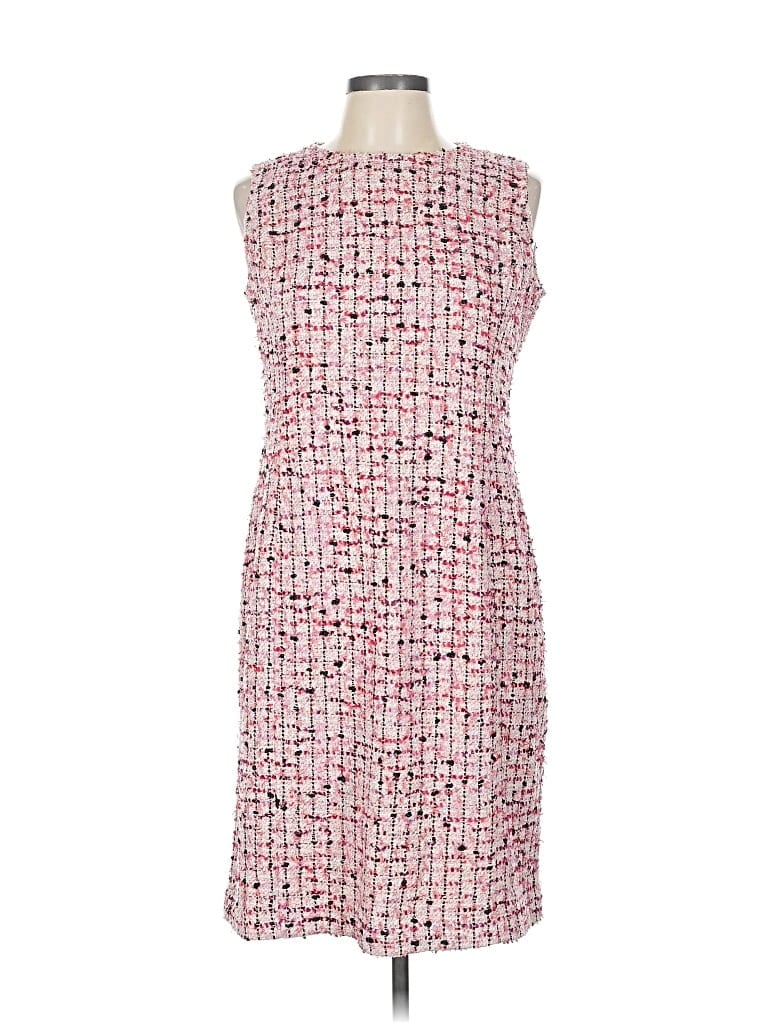 Pre-owned St John Cocktail Dress In Pink