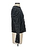 CeCe Metallic Black Cardigan Size XS - photo 4