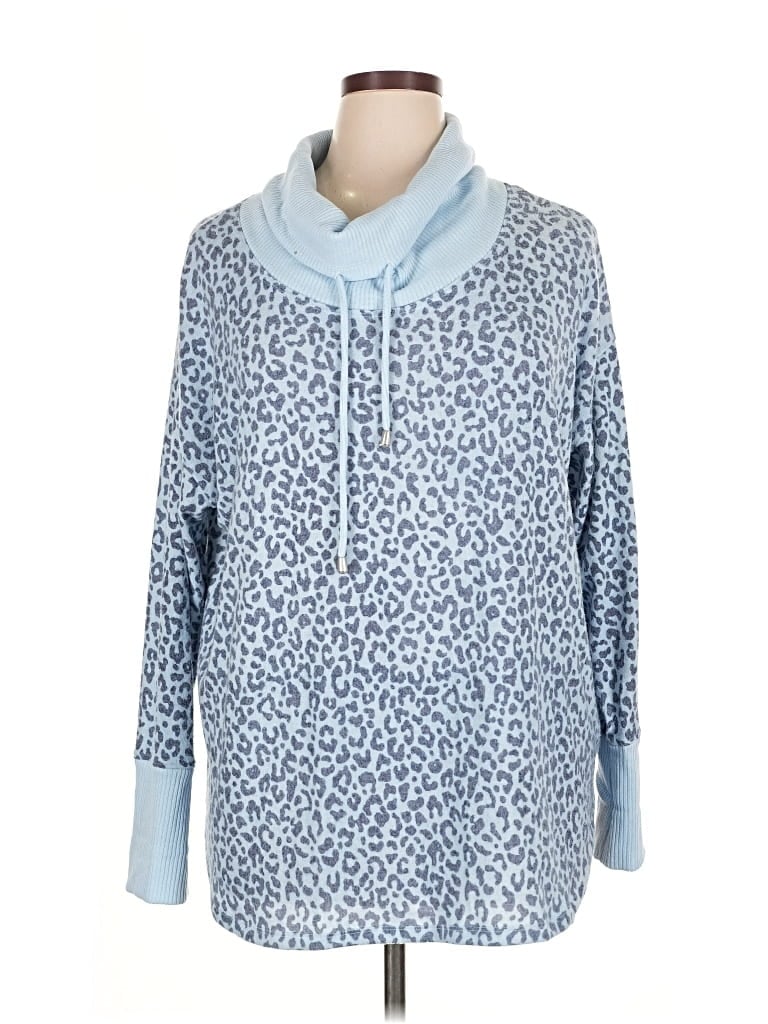 Pre-owned Ruby Rd. Pullover Sweater In Blue