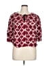 MICHAEL Michael Kors 100% Linen Red Burgundy Blazer Size XL - photo 1
