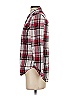 Vans Plaid Burgundy Long Sleeve Button-Down Shirt Size S - photo 5