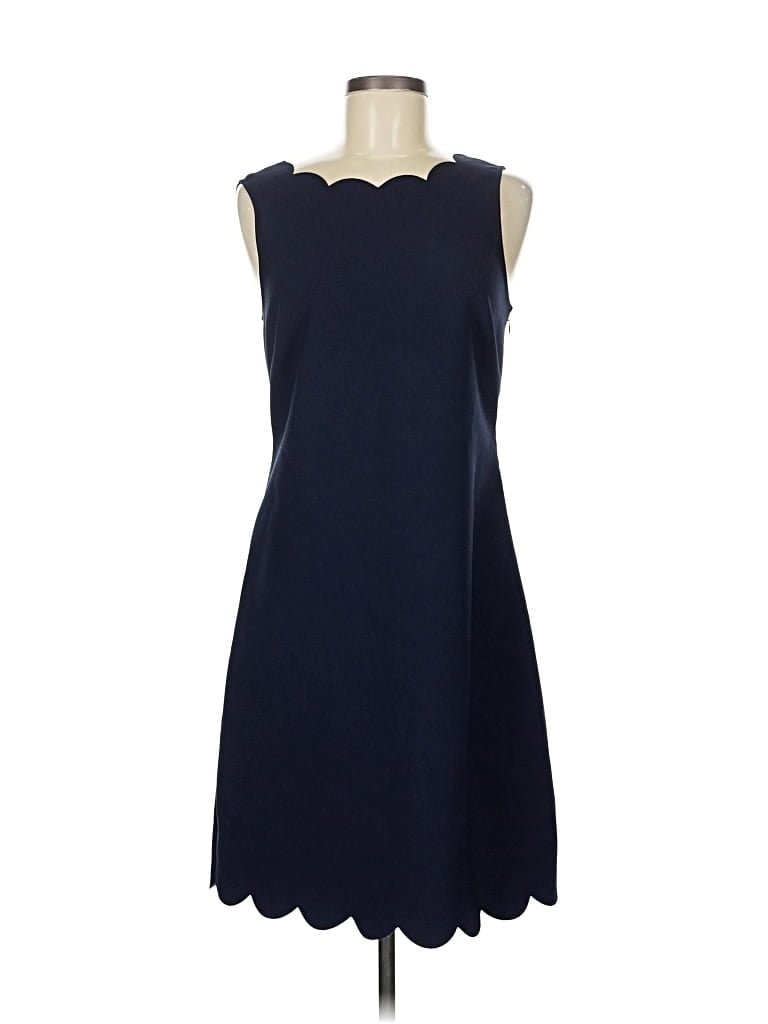 Pre-owned J.crew Factory Store Casual Dress In Blue